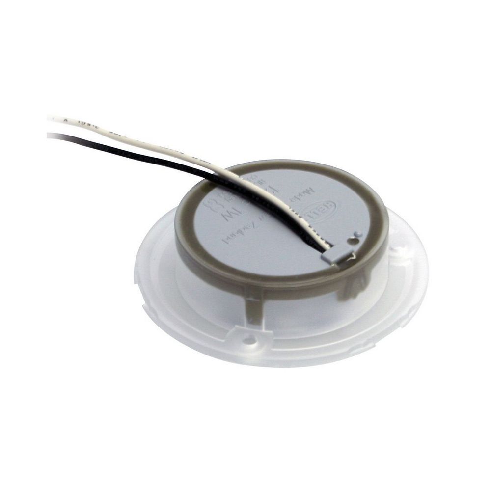 HELLA MARINE ROUND LED COURTESY LAMP - RED LIGHT - BLACK BEZEL - 12V