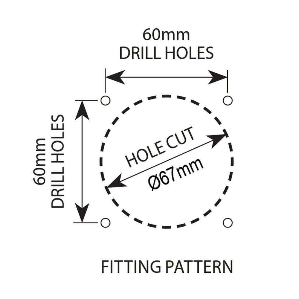 Hubbell 50A 125V Inlet - Stainless Steel