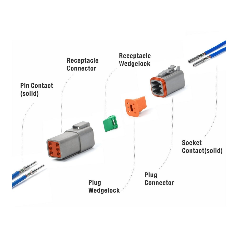 125 Piece Deutsch DT Series Connector Kit