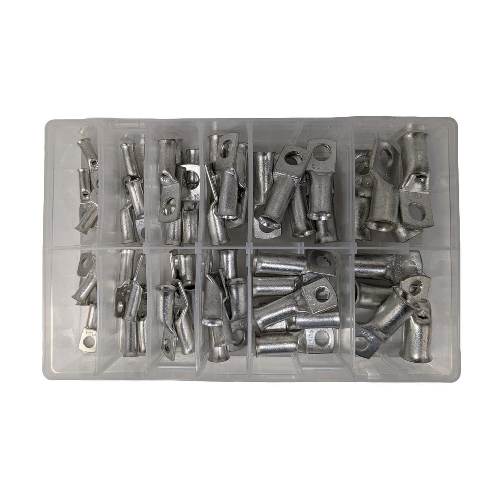 58Pc Heavy Duty Copper Tube Terminal Kit 10-70mm