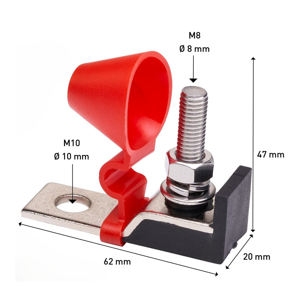 Single Stud MRBF Terminal Fuse Holder (300A)
