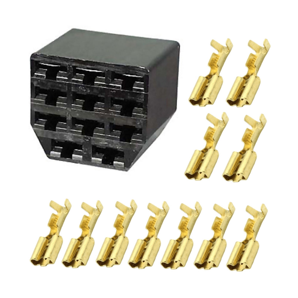 11 Way Female Connector Block