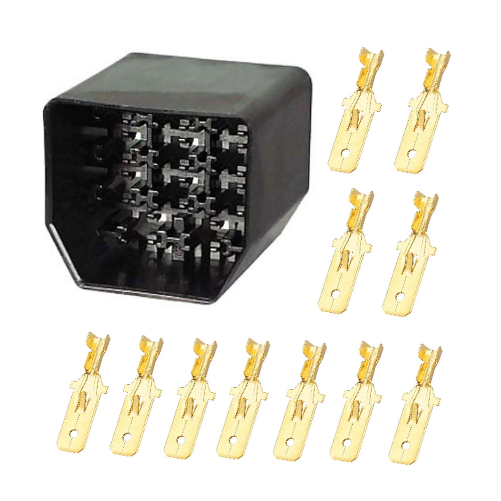 11 Way Male Connector Block