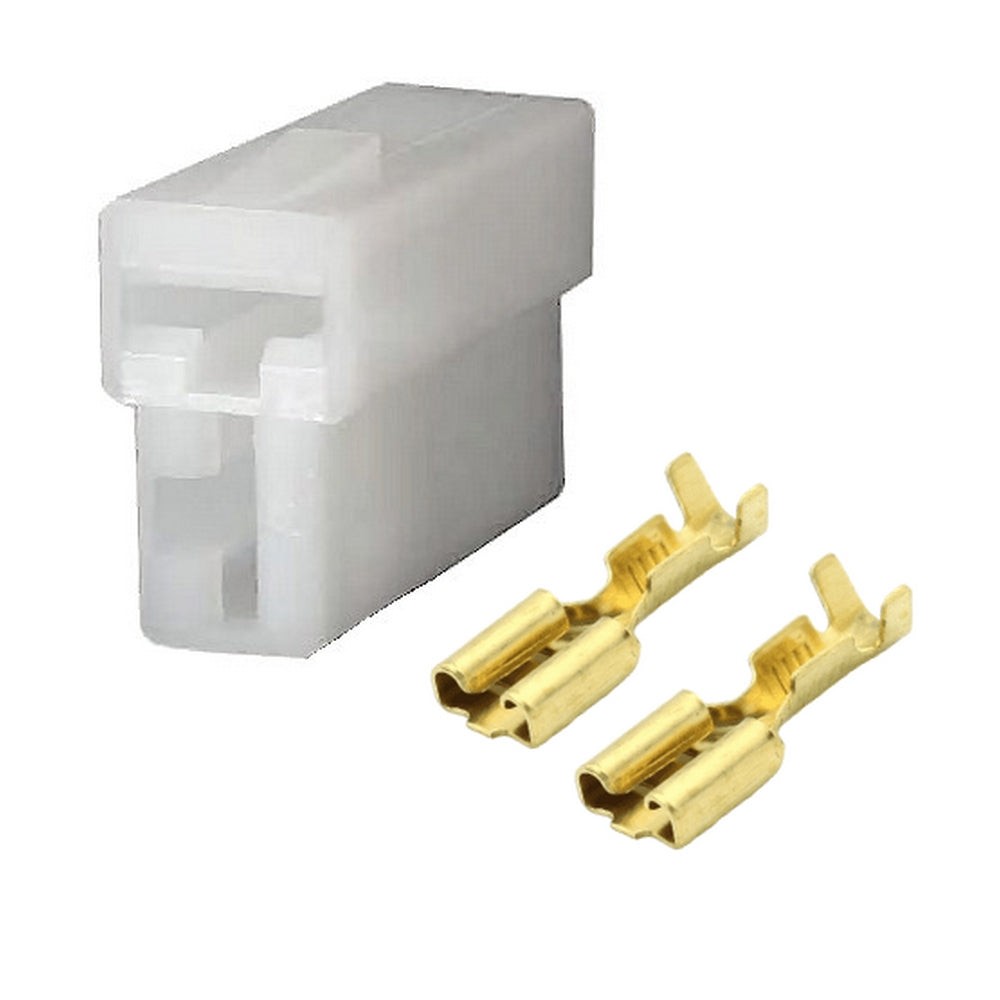 2 Way T Shape Female Connector Block