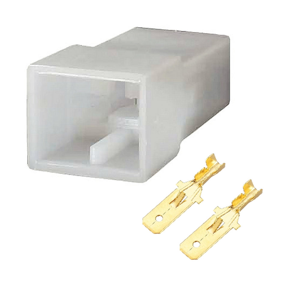 2 Way Male Connector Block