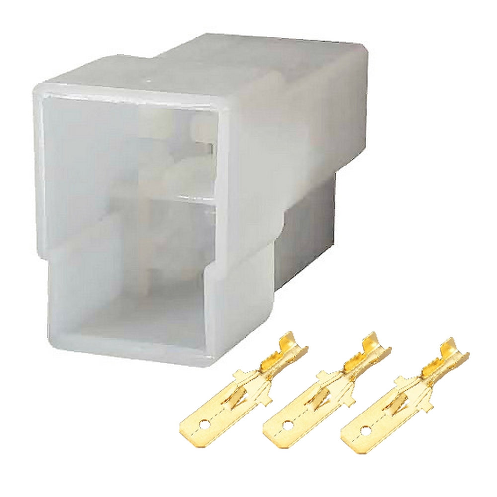 3 Way Male Connector Block