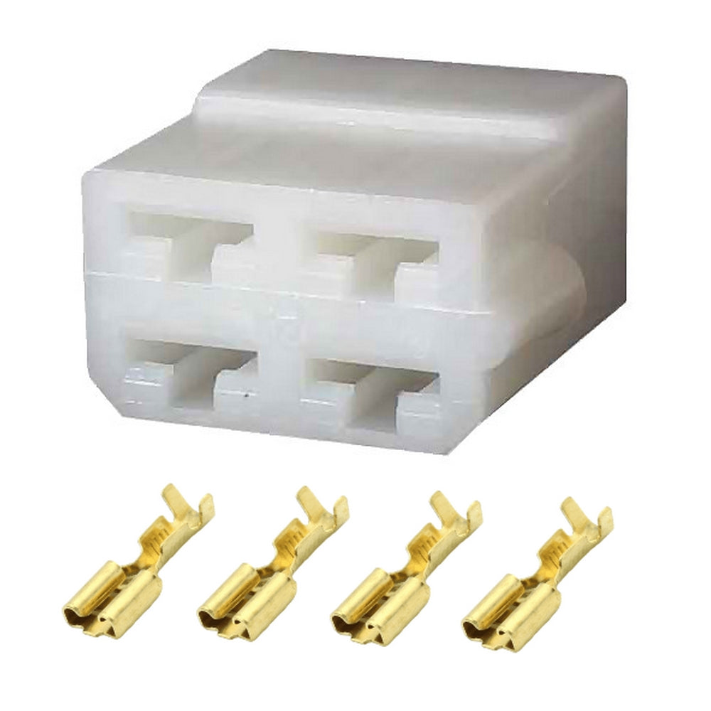 4 Way Female Connector Block