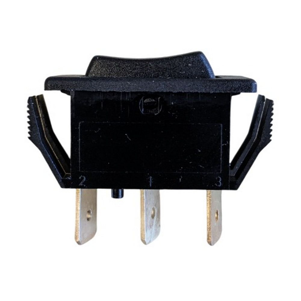 Flash-Off-Flash Plastic Rocker Switch 10A