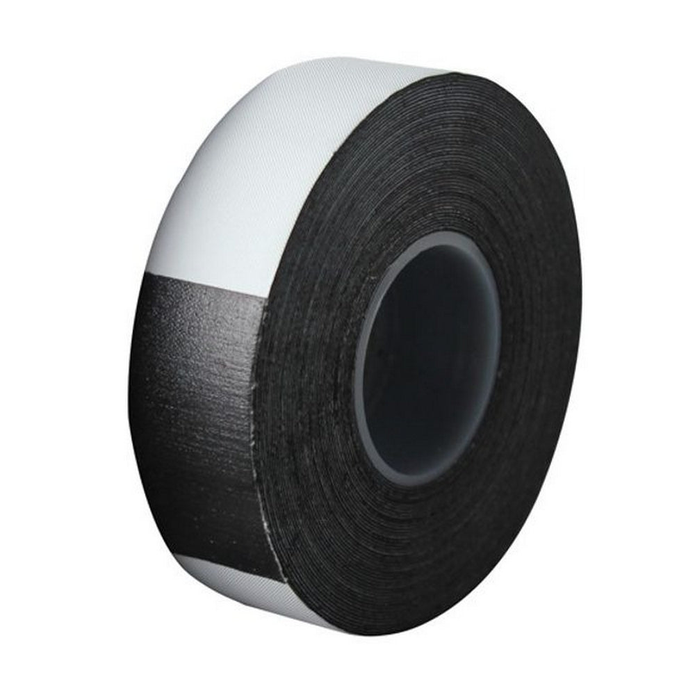 Black Self Amalgamating Elastic Tape - 25mm x 10m