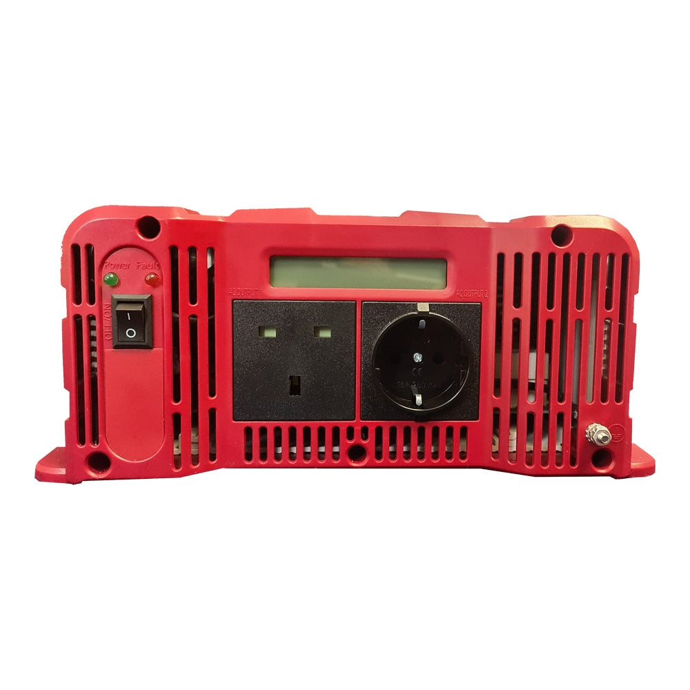 Sterling Power PS Series Pure Sine Inverter 12V 1500W - Twin UK/Euro Sockets