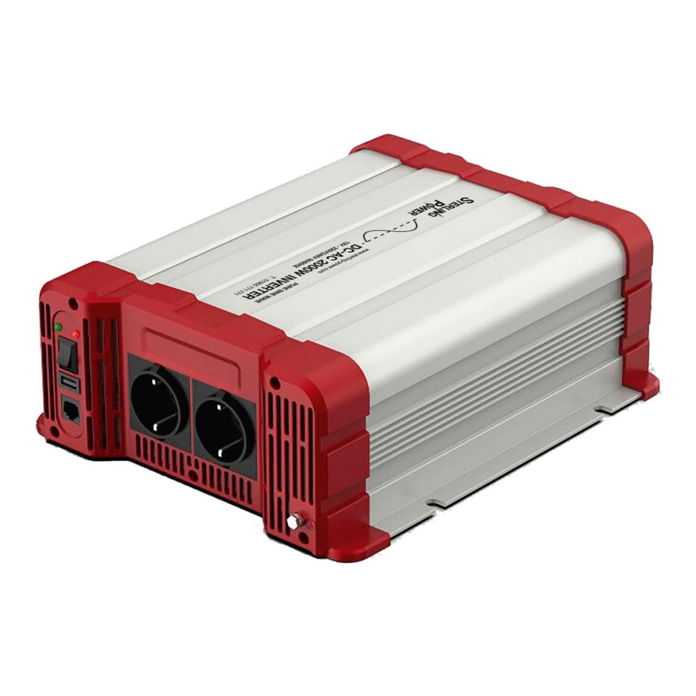 Sterling Power PS Series Pure Sine Inverter 12V 2000W - Twin UK/Euro Sockets