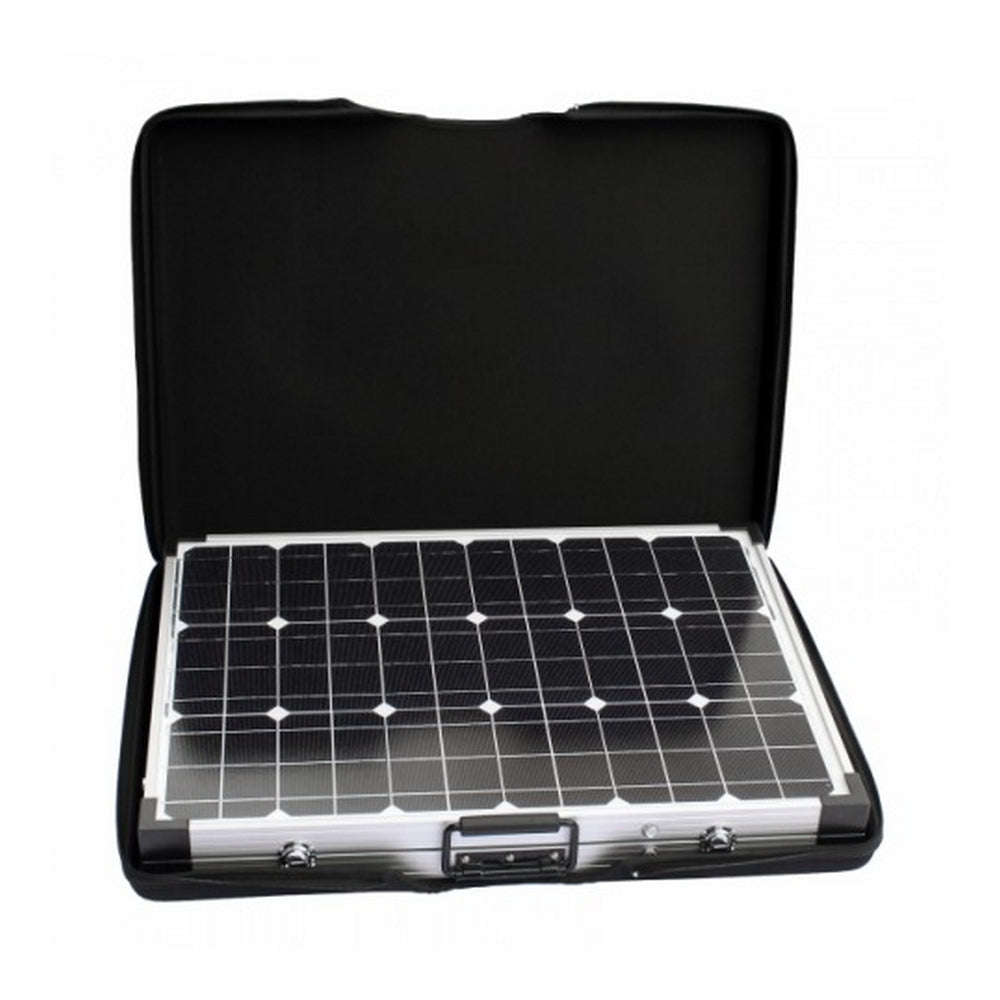 100W Folding Solar Panel Charging Kit