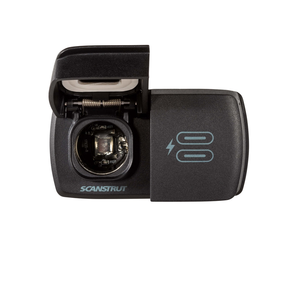 Scanstrut Flip Pro Multi - Dual USB-C &amp; 12V Power Socket