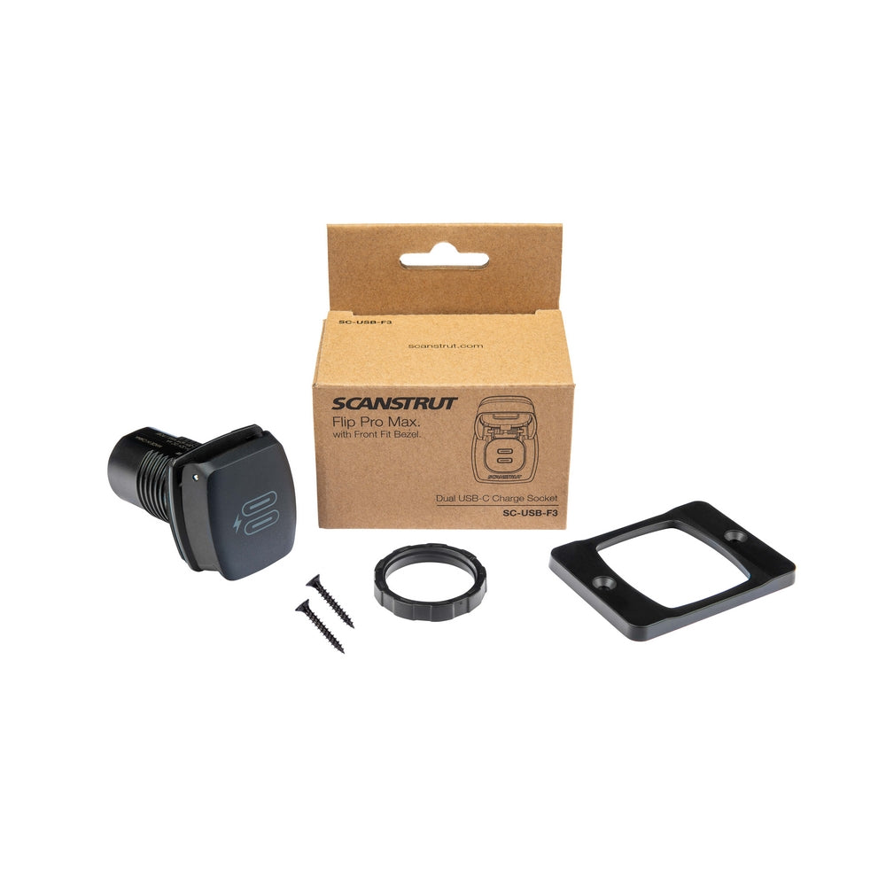 Scanstrut Flip Pro Max Waterproof Dual USB-C Charger
