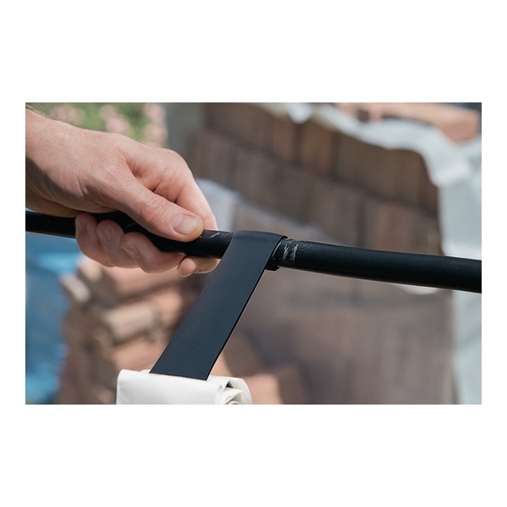 Black Self Amalgamating Elastic Tape - 25mm x 10m