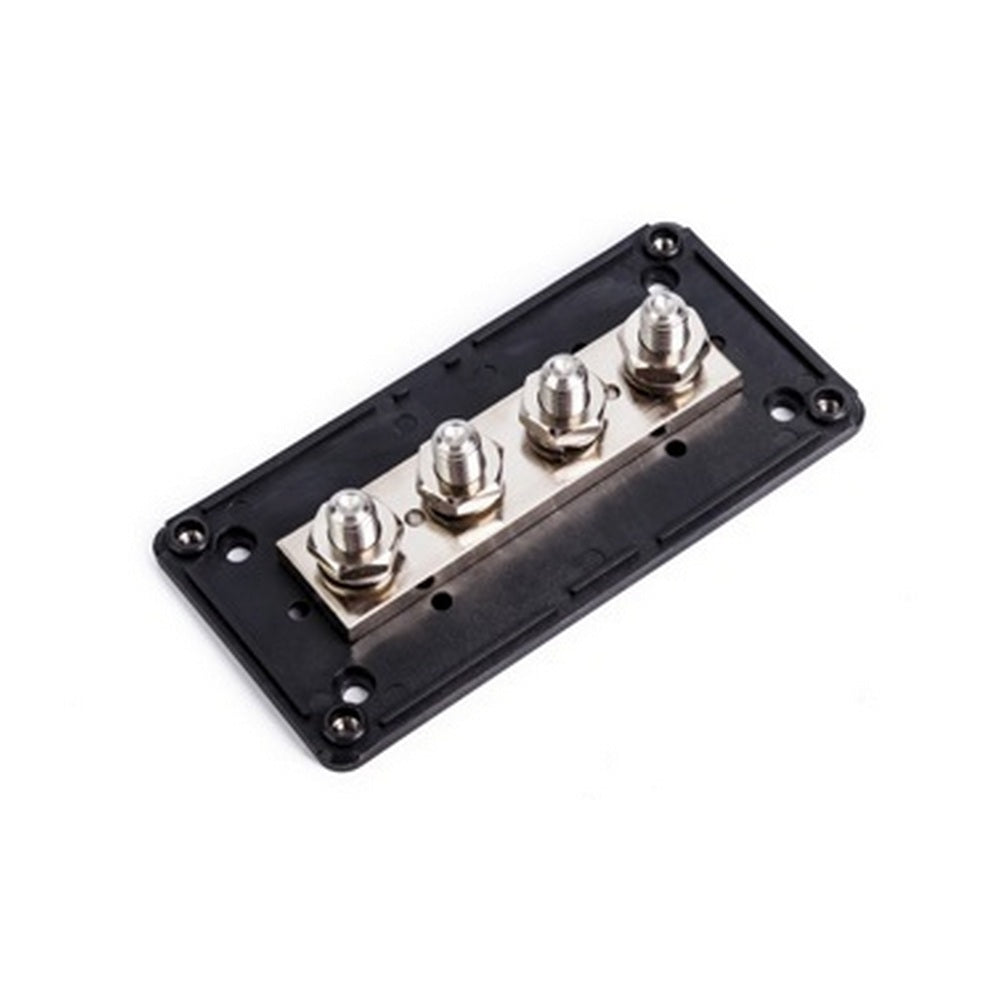 300A Marine Busbar Enclosure with Clear Cover (4x10mm Studs)
