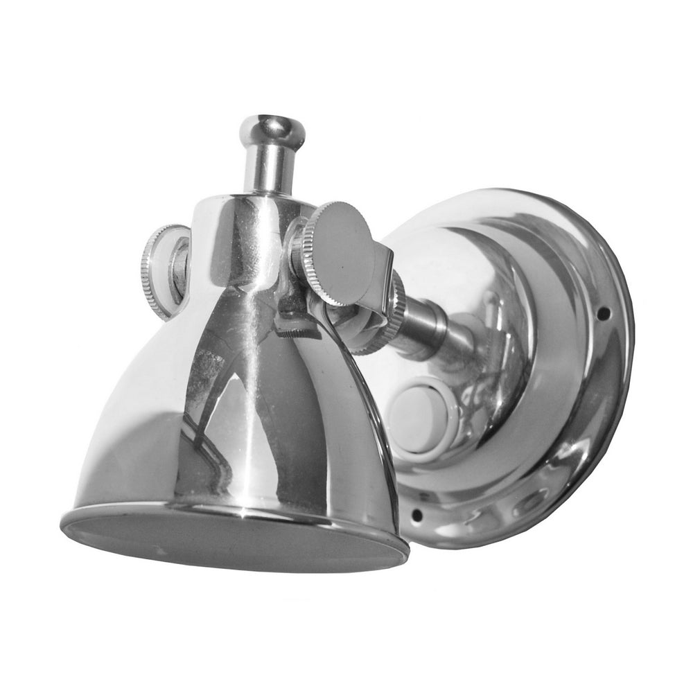 Surface Mount Plastic Chrome Interior Reading Light