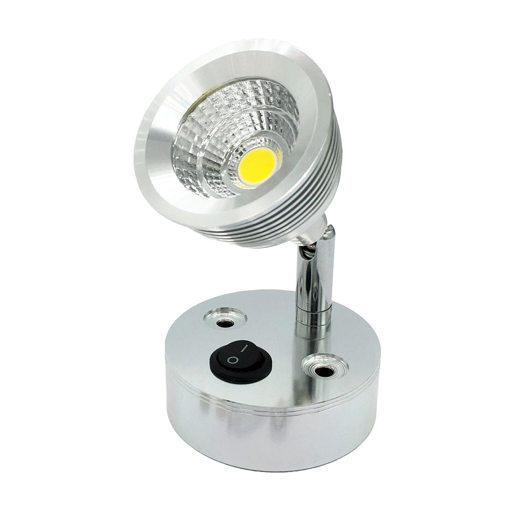 Mini LED Reading Light - Aluminium Housing - 10-30V
