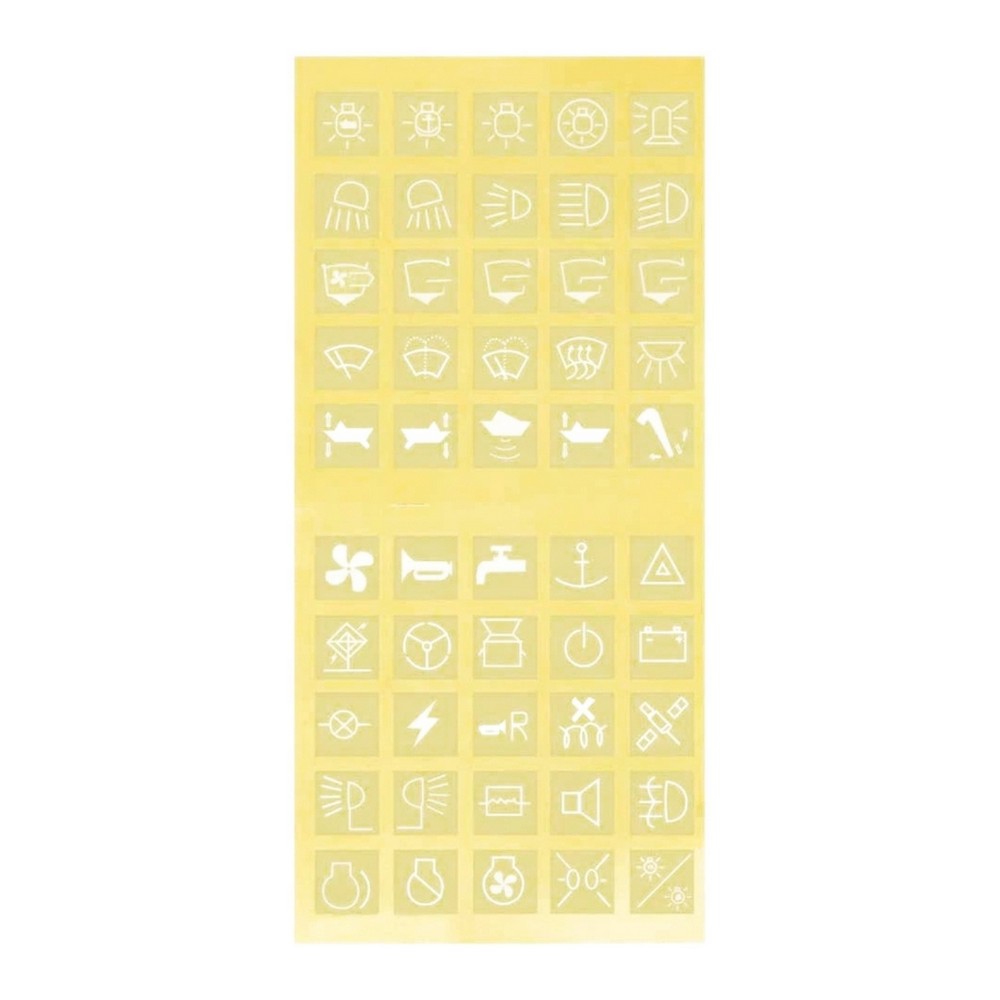 6 Gang Waterproof Switch Panel with 12V Socket, USB and Voltmeter