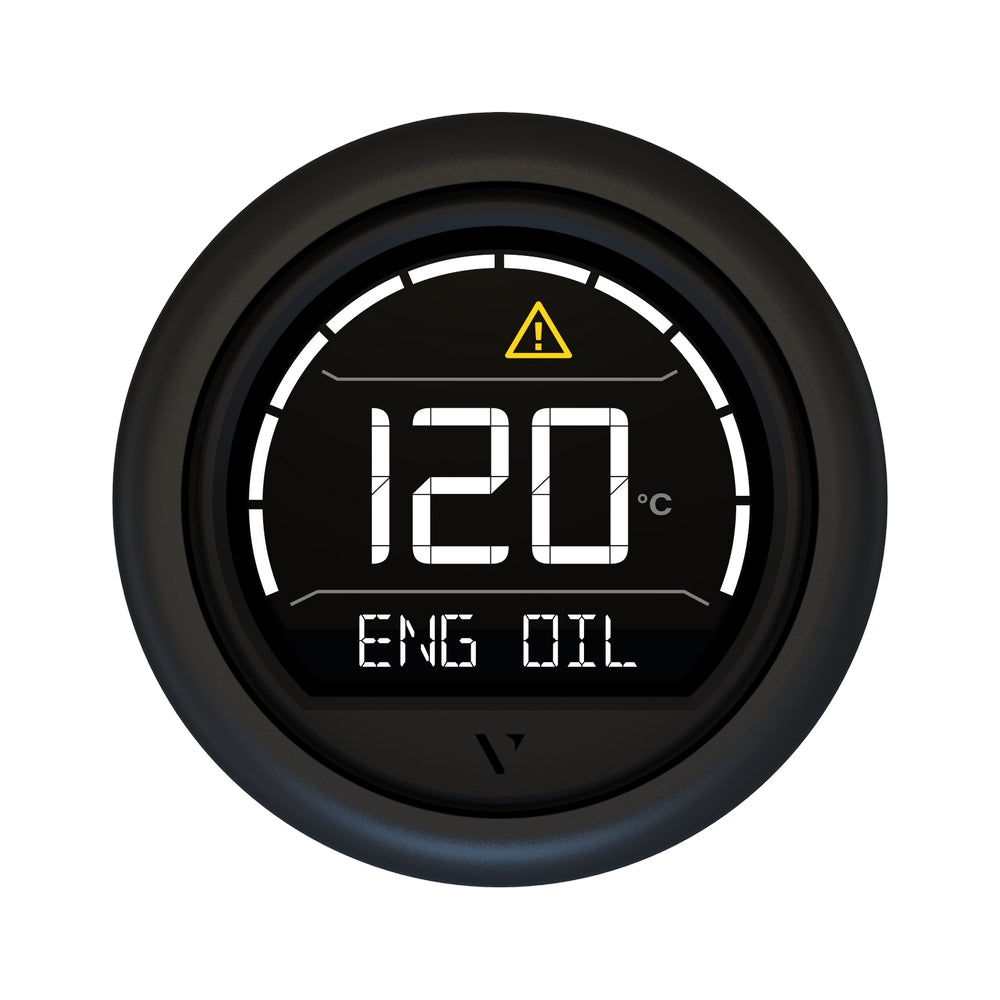 Veratron VL Digital Multifunction Gauge - Black - 52mm