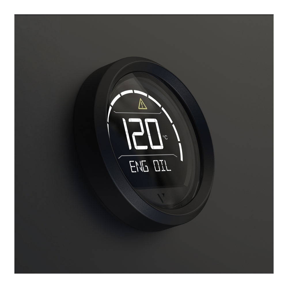 Veratron VL Digital Multifunction Gauge - Black - 52mm