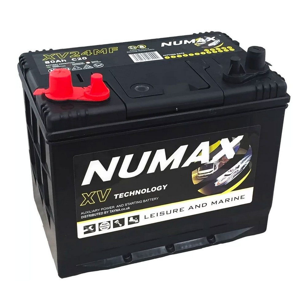 Numax Sealed Marine/Leisure Battery 80Ah / 630A CCA