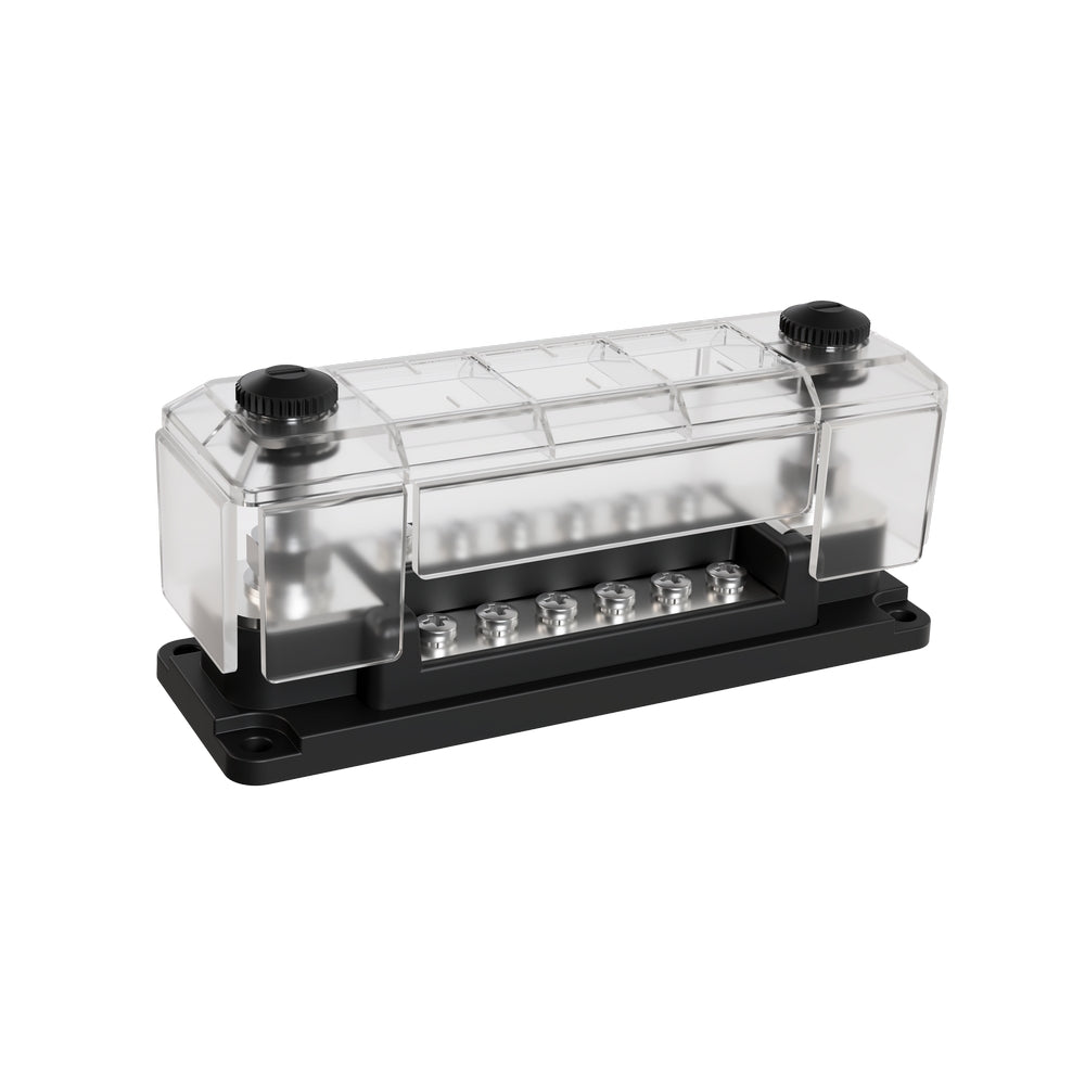 TBS DCM Dual Row 12xM4 Insulated Busbar 300A