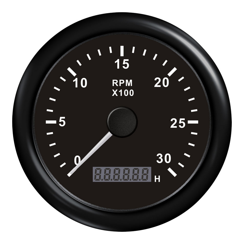 Furneaux Riddall Vista Series Tachometer Gauge 3000 RPM with E/H