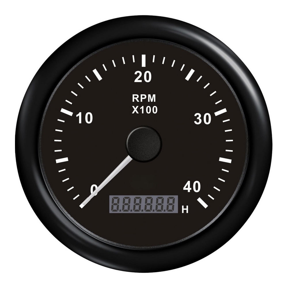 Furneaux Riddall Vista Series Tachometer Gauge 4000 RPM with E/H