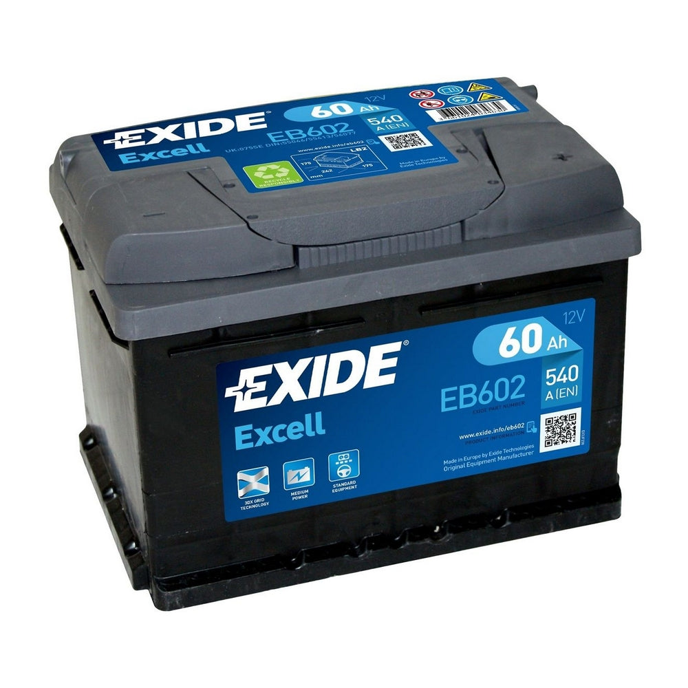 Exide Excell Battery (075SE / EB602)