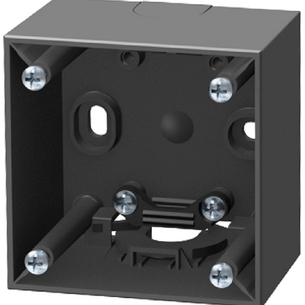 Berker 1 Gang Surface Mounted Housing 41mm - Anthracite Black