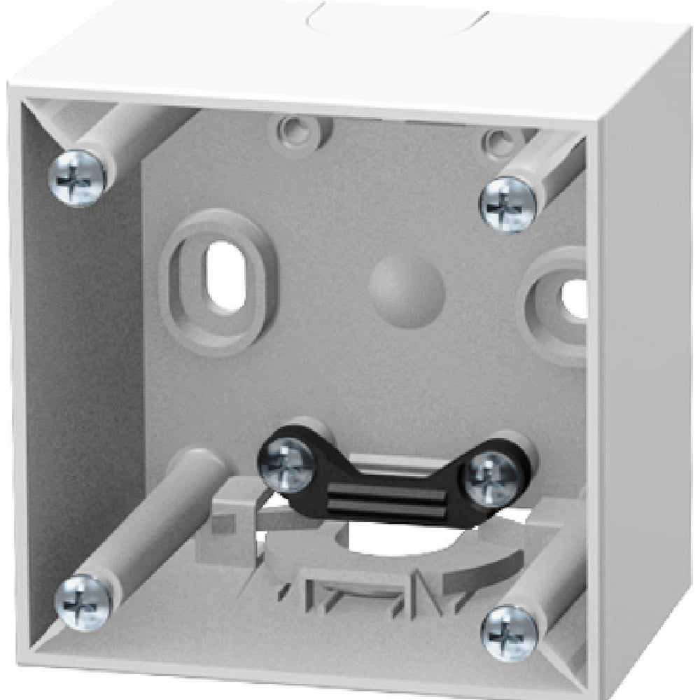 Berker 1 Gang Surface Mounted Housing 41mm - Polar White