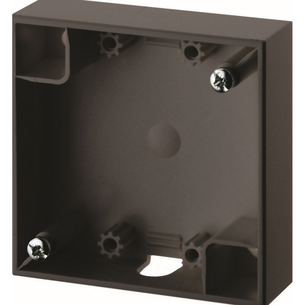 Berker 1 Gang Surface Mounted Housing 16mm - Anthracite Black