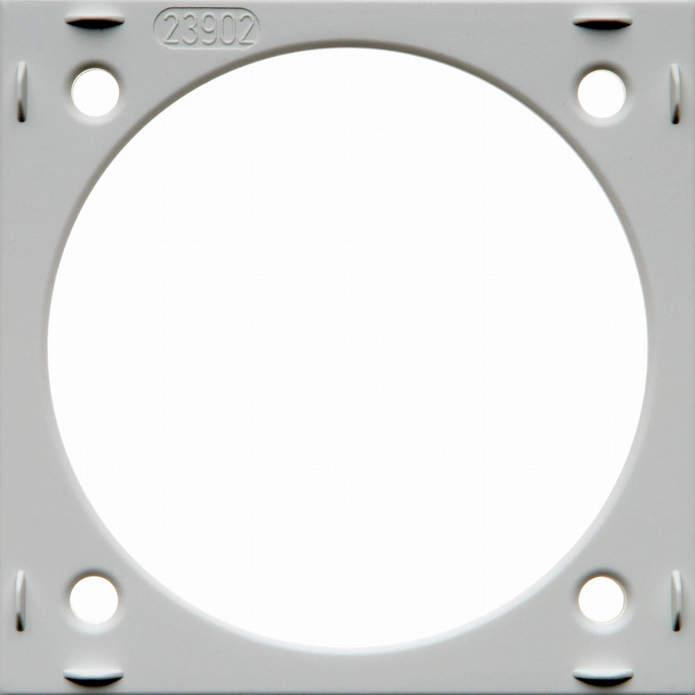 Berker Surface-Mounted Spacer Ring 10mm - Polar White