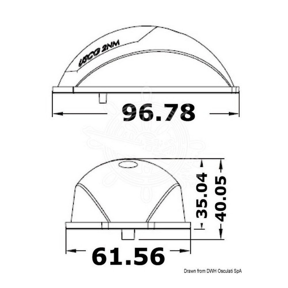 Pair of EvoLED Port &amp; Starboard LED Navigation Light - Stainless Steel Housing