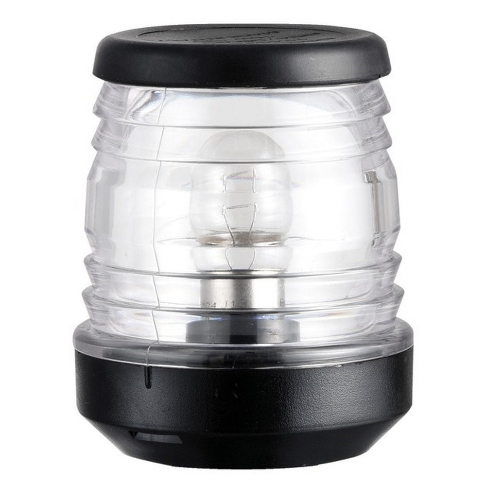 All Round White Navigation Light - Black Housing - 12V 10W