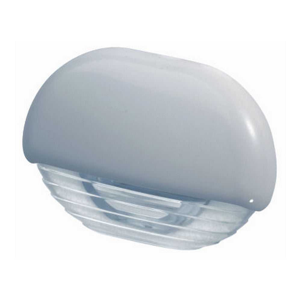 Hella Compact LED Easy Fit Step Light - Plastic White Cap  - 12/24V