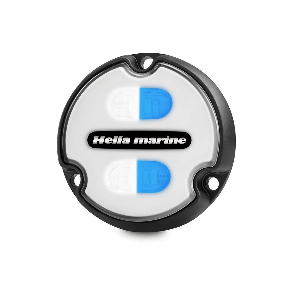 Apelo A1 White &amp; Blue Underwater Light 1800 Lumens (Plastic Housing / White Lens)