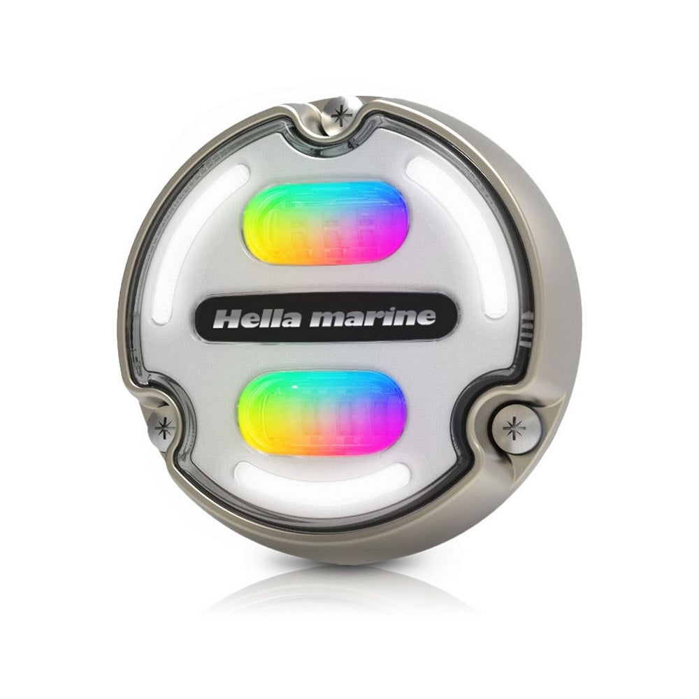 Hella Apelo A2 RGB Underwater Light 3000 Lumens (Bronze Housing / White Lens)