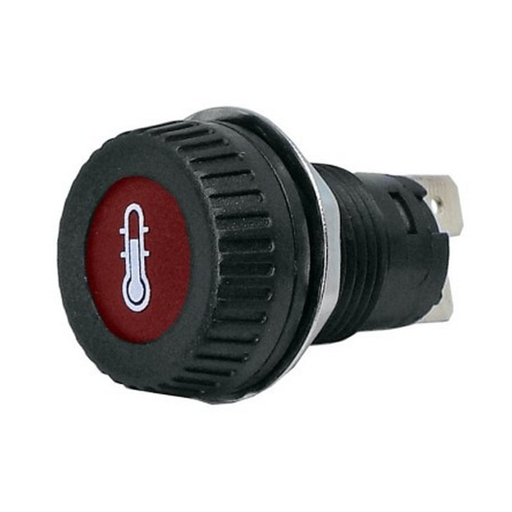 17mm Temperature Red Panel Warning Light