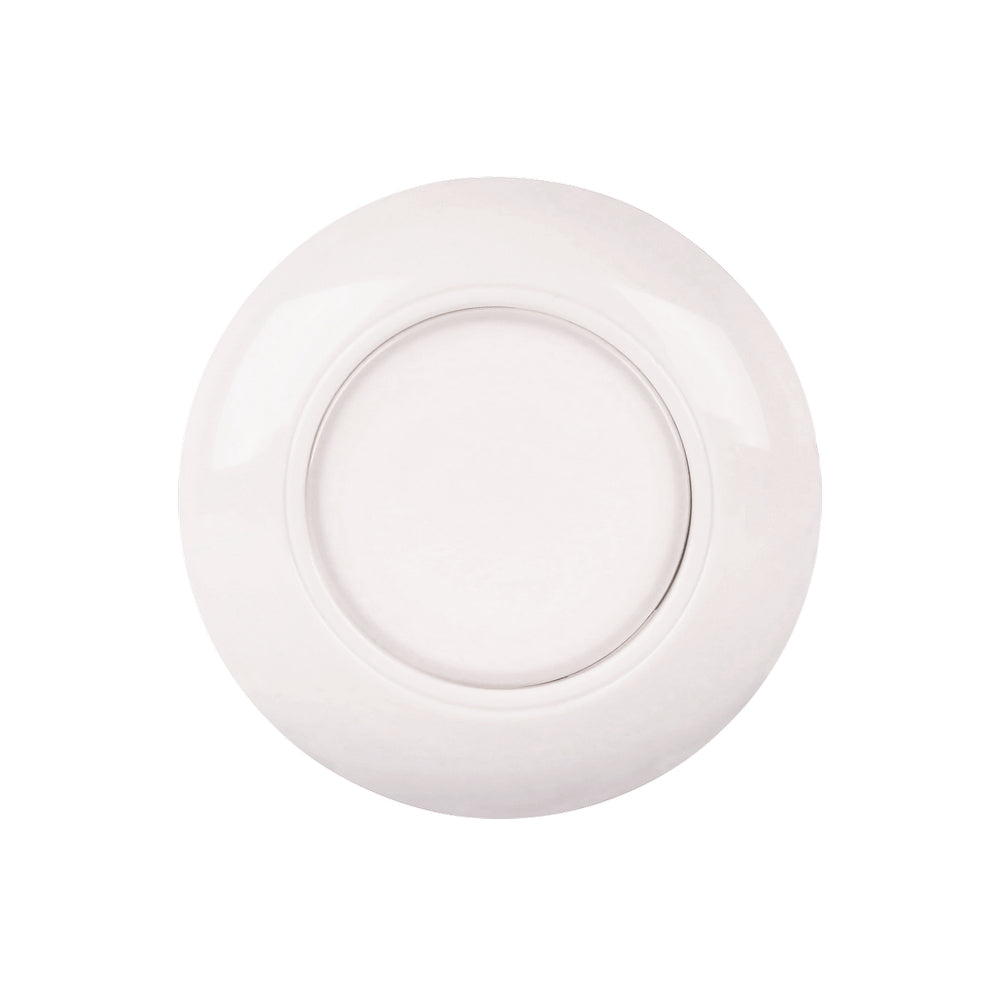 Round LED Interior Light - White Bezel - 12/24V - 220 Lumens