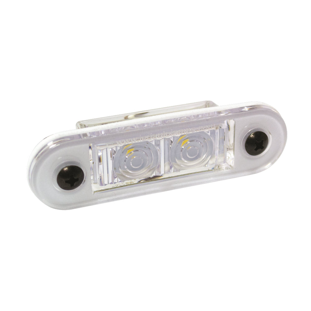 Oblong LED Courtesy Light 12/24V