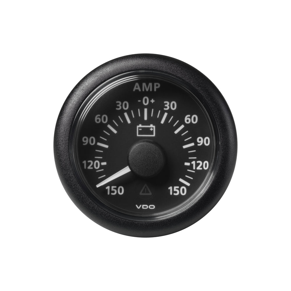 Veratron VDO Viewline 150A Ammeter Gauge - 52mm - Black