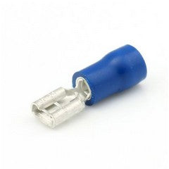 Blue Insulated 4.8mm Female Spade Terminal - Pack of 50