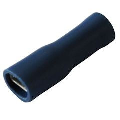 Blue Fully Insulated 4.8mm Female Spade Terminal - Pack of 50