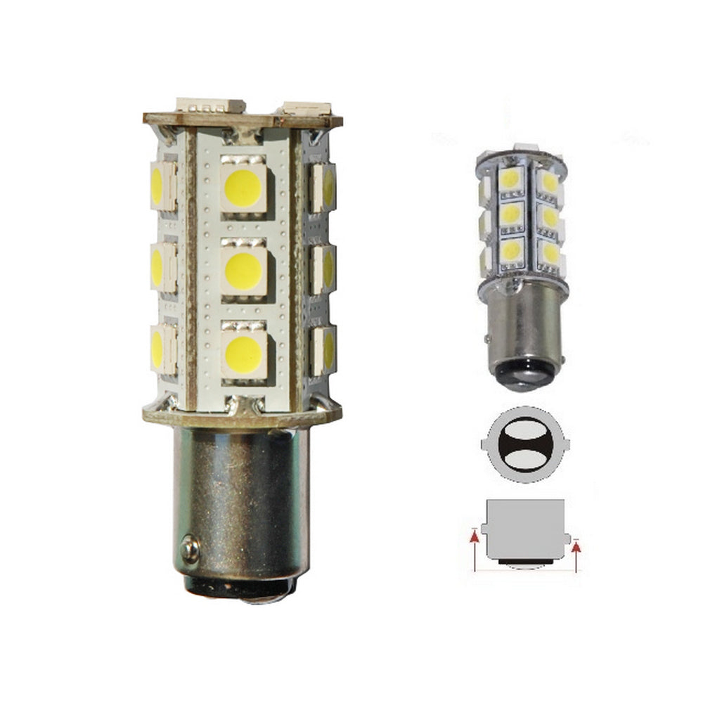 LED Navigation Bulb - BAY15D - 10-30V