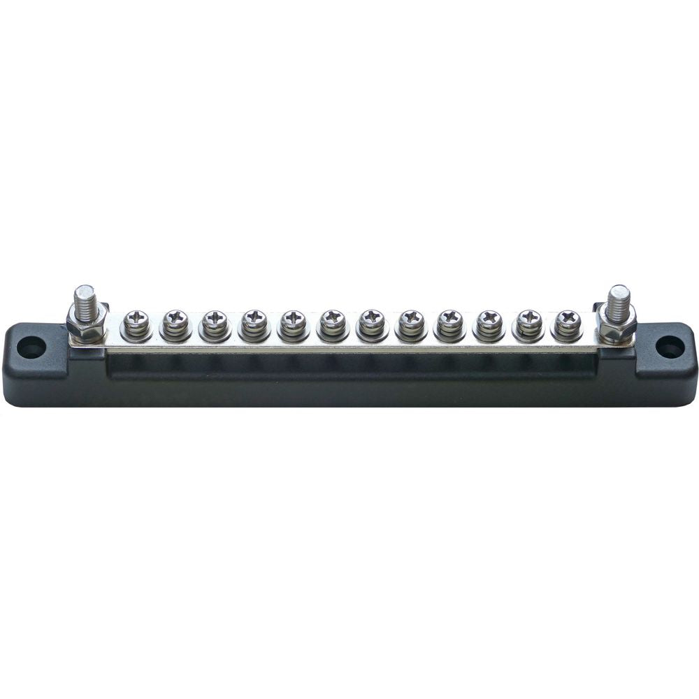 150A 12 Screw Tinned Busbar with Transparent Cover