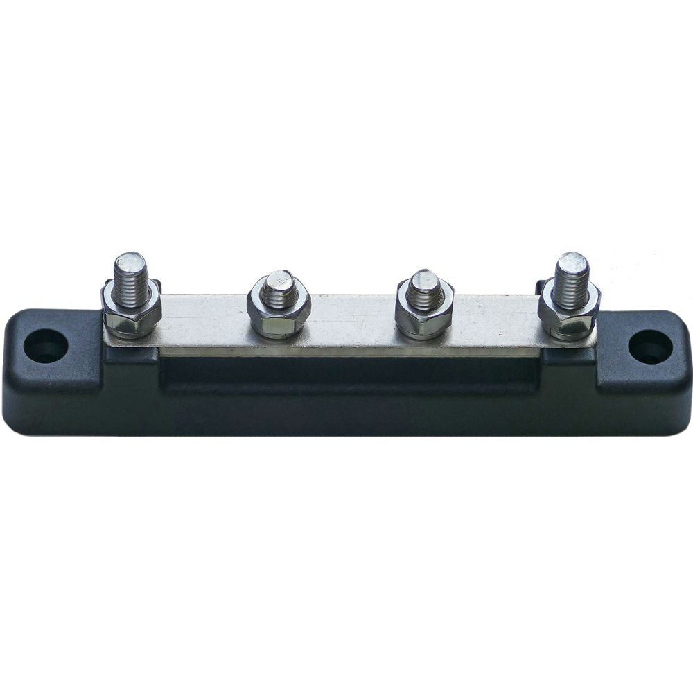150A 2 Stud Tinned Busbar with Transparent Cover