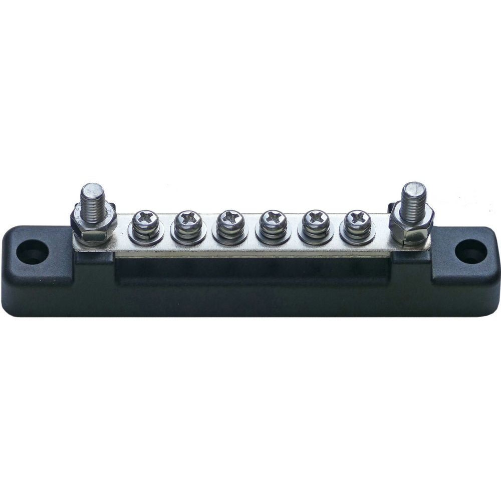150A 6 Screw Tinned Busbar with Transparent Cover