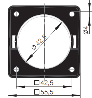 Berker Single Rocker Switch 250V - Polar White